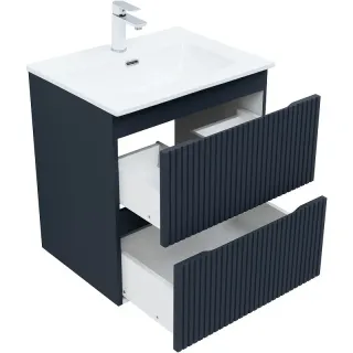 Тумба под раковину Aquanet Джейн 313300 60 см маренго